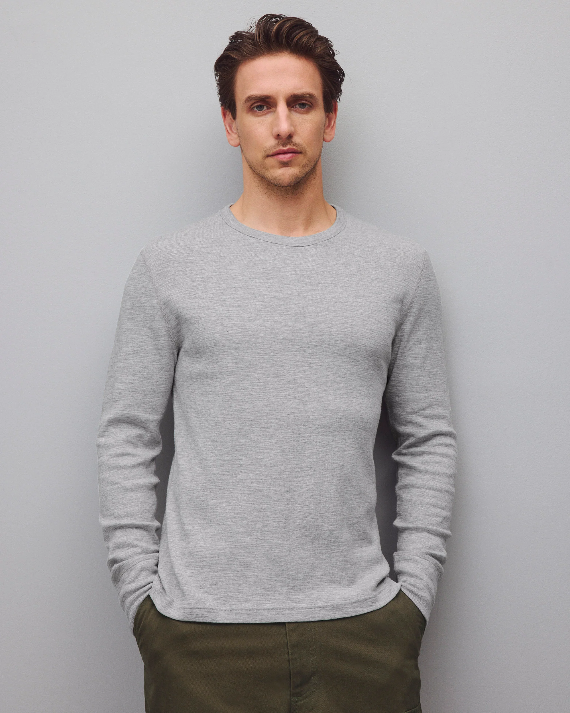 1x1 Slub Slim Long Sleeve - Image 2