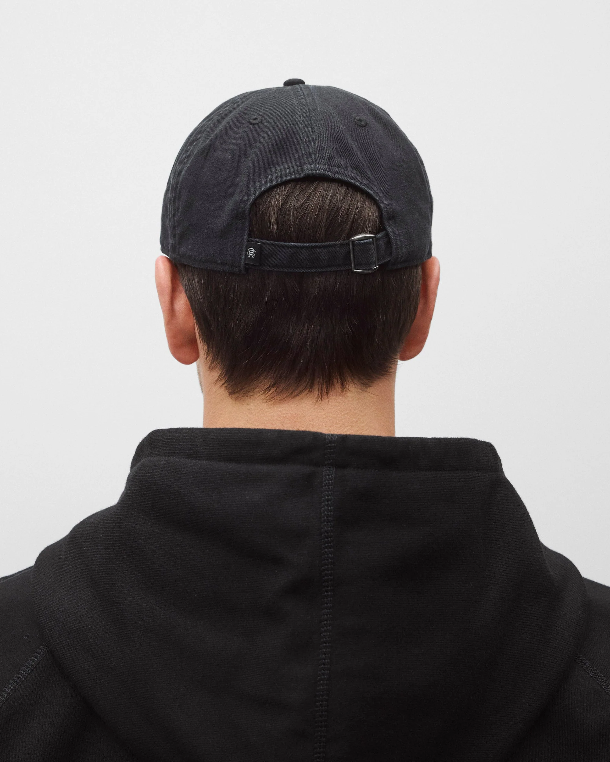 Cotton Chino Low Pro Monogram Strapback Cap - Image 4