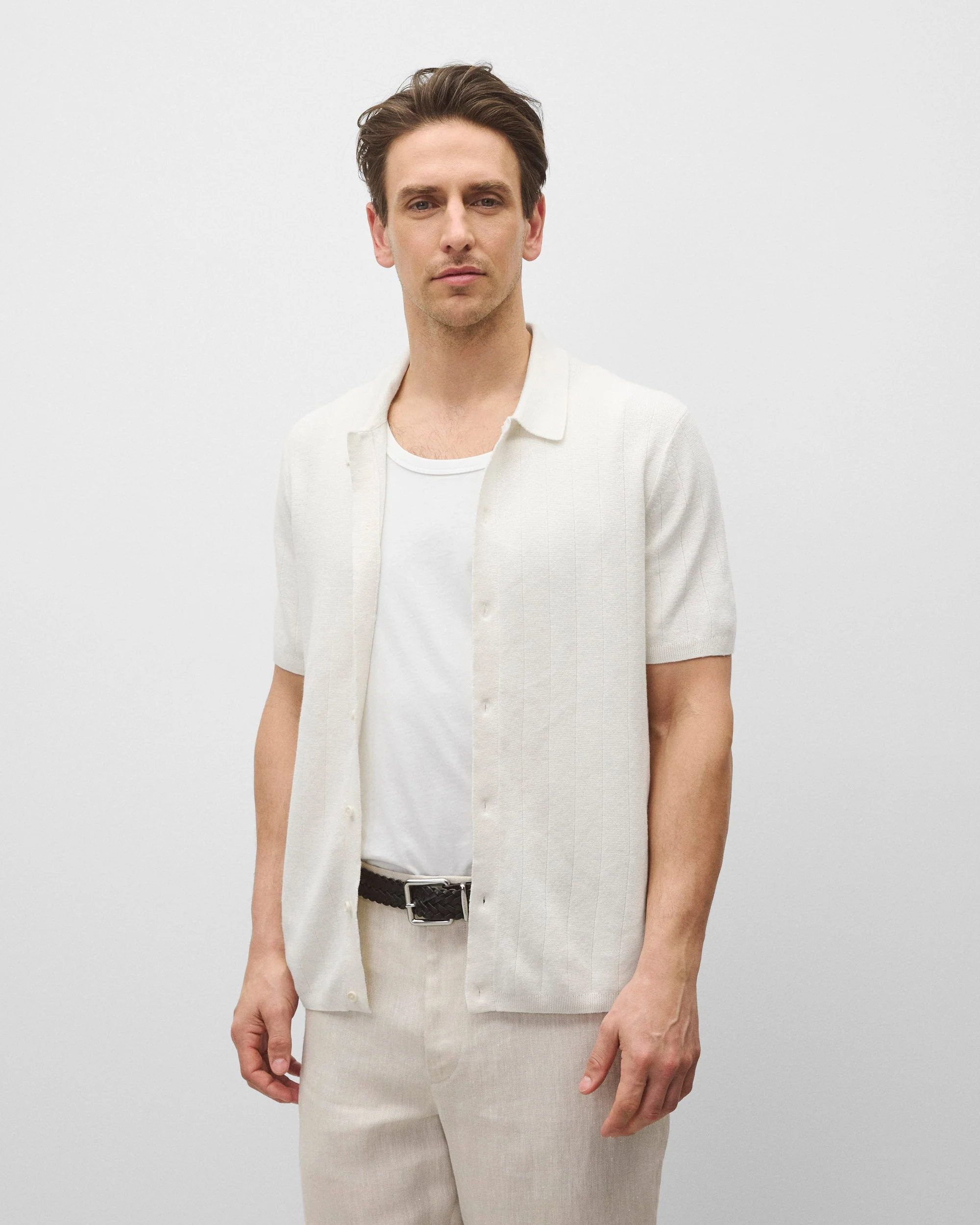 Cotton Linen Piazza Shirt - Image 2