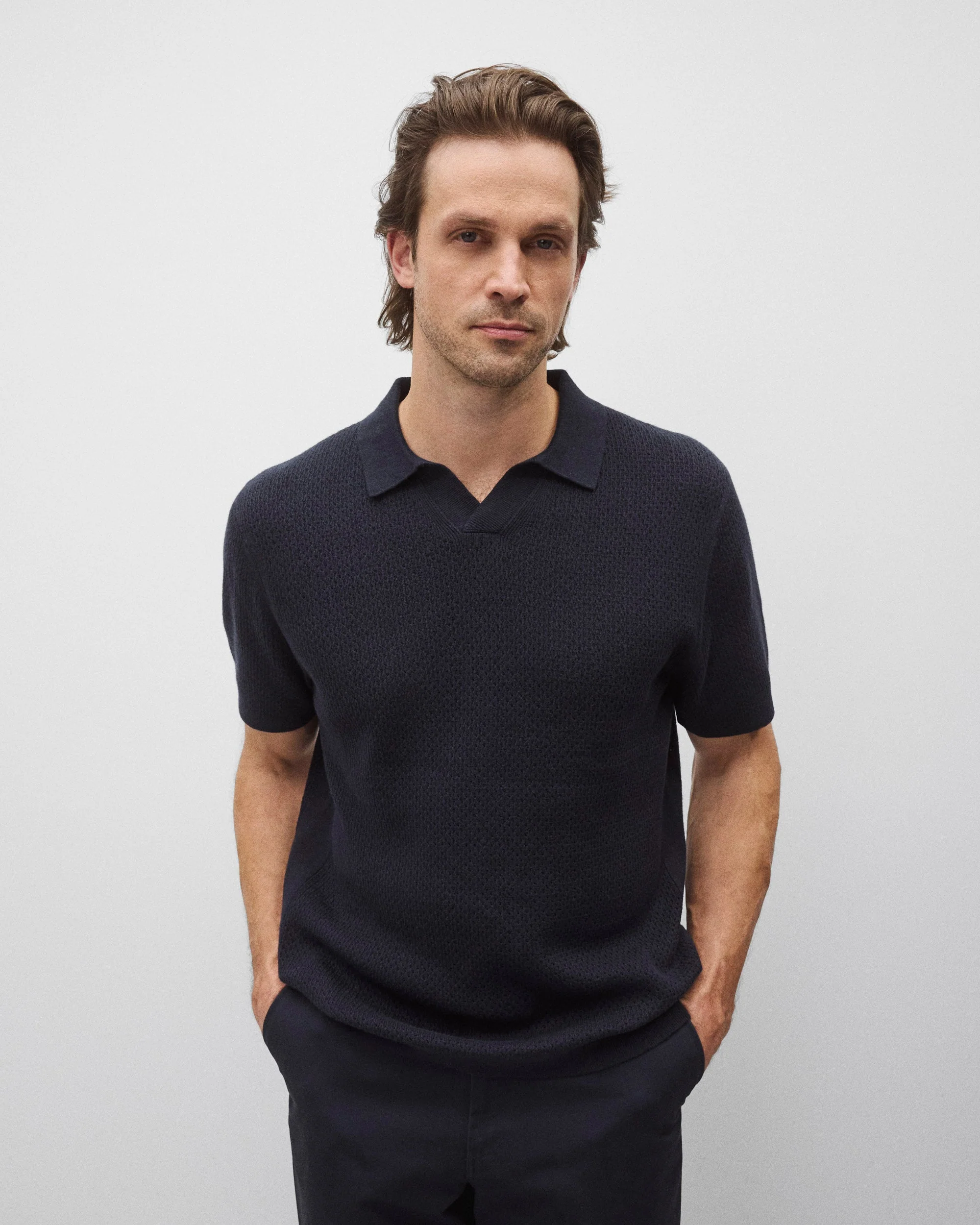 Cotton Linen Victor Polo - Image 2