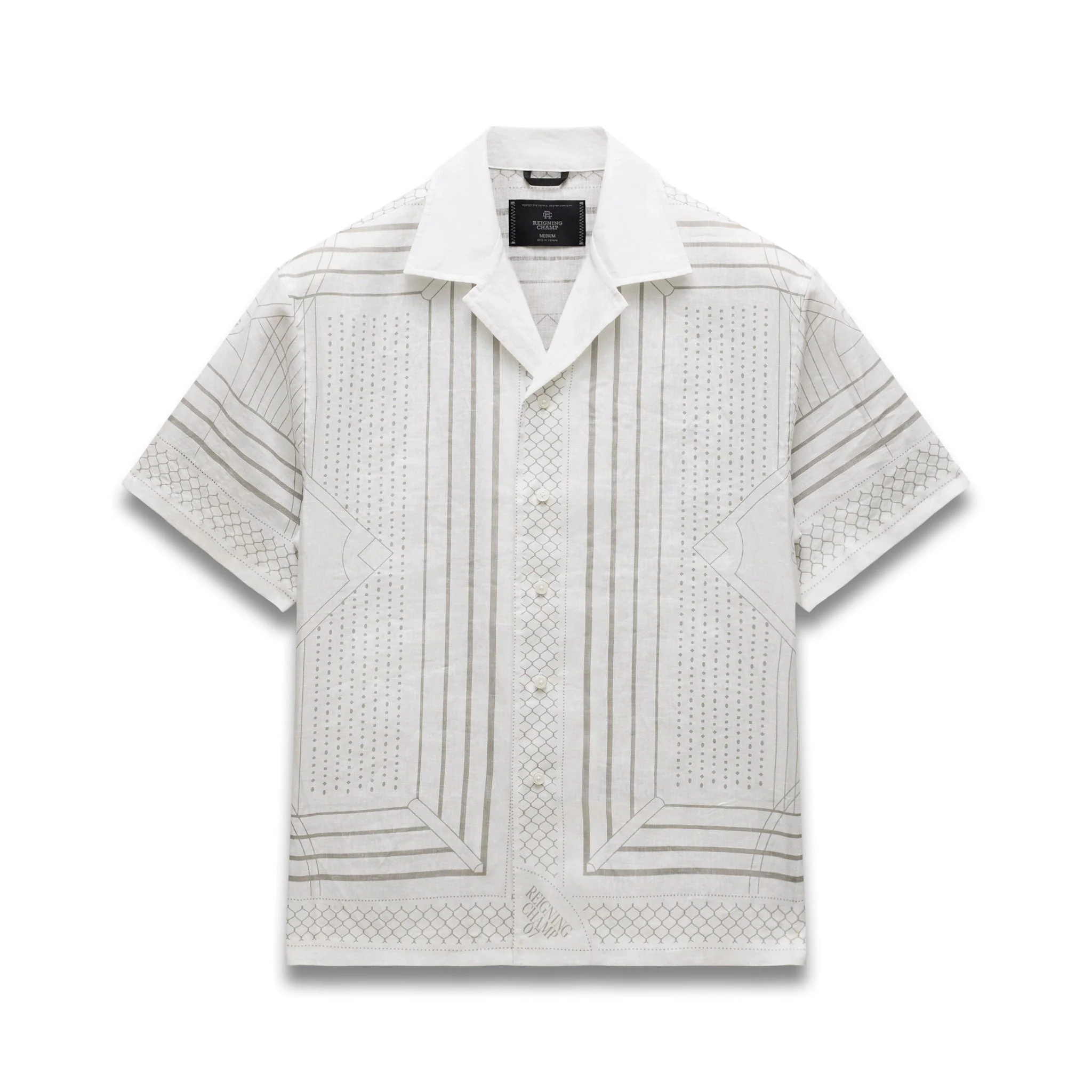 Linen Arena Standard Camp Shirt