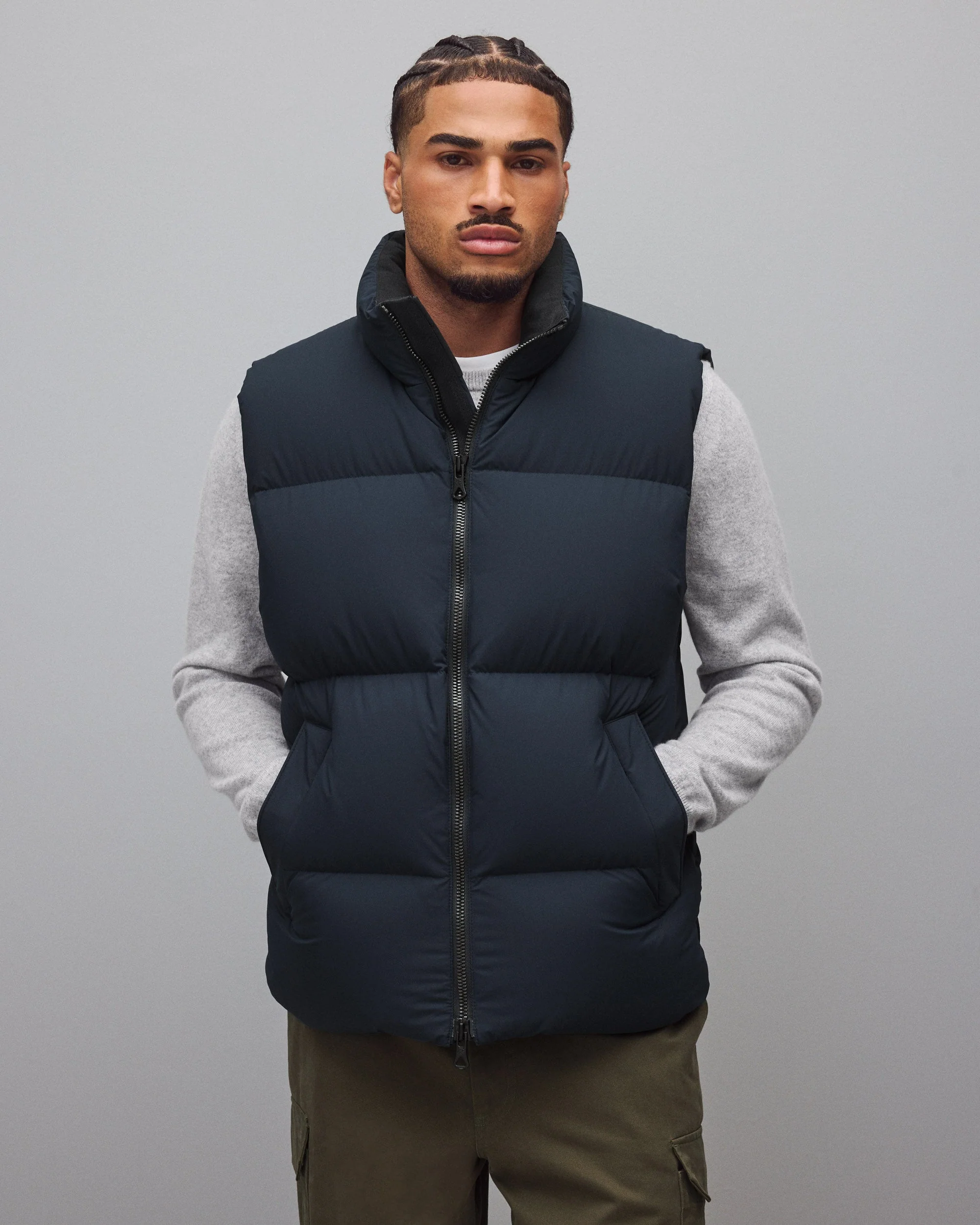 Matte Ripstop Franchise Down Vest - Image 2