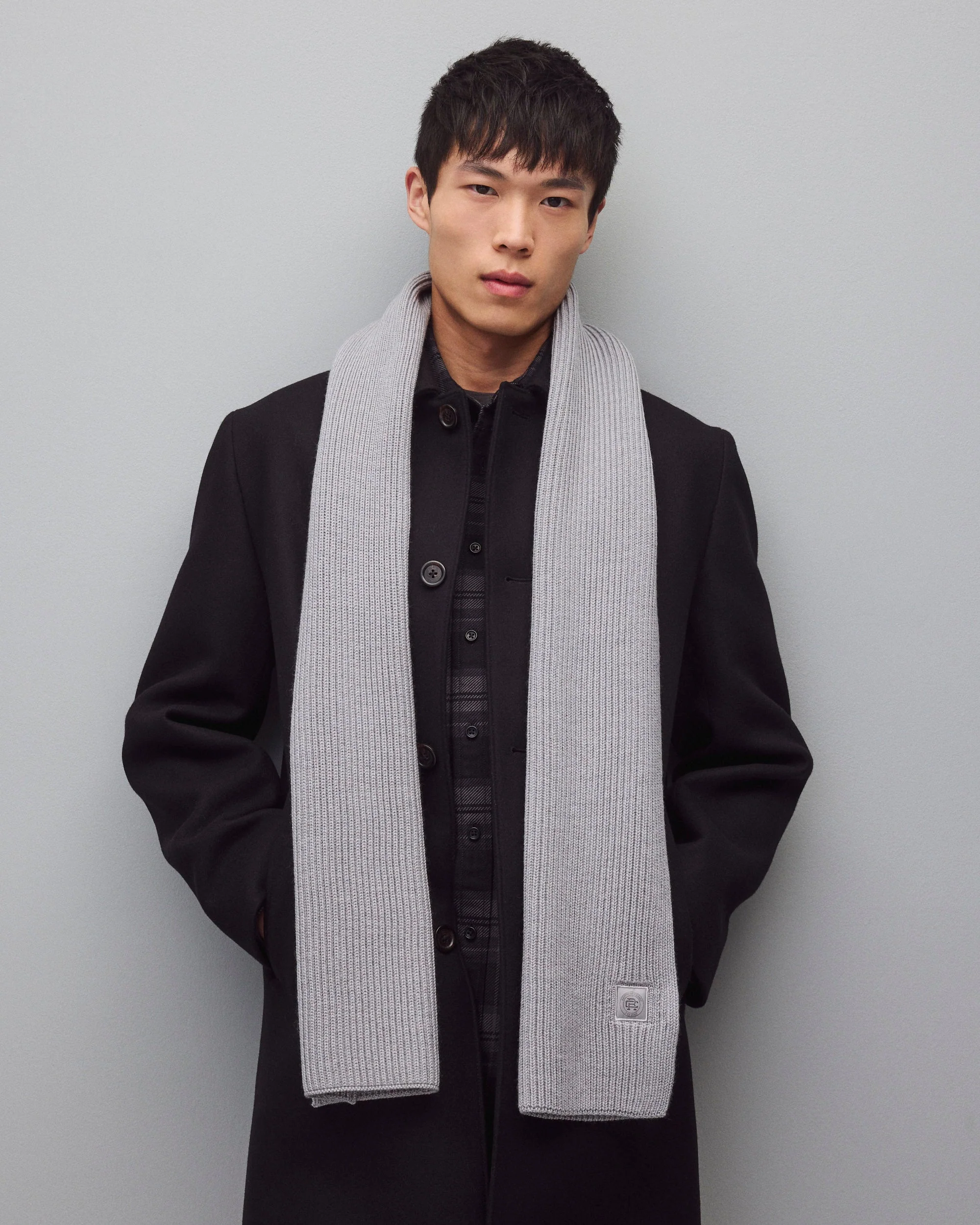 Merino Rib Scarf - Image 2