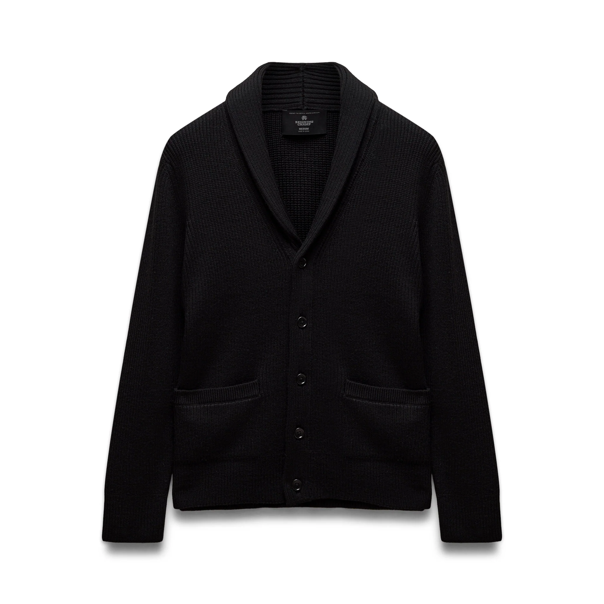 Merino Rib Vinnie Shawl Cardigan