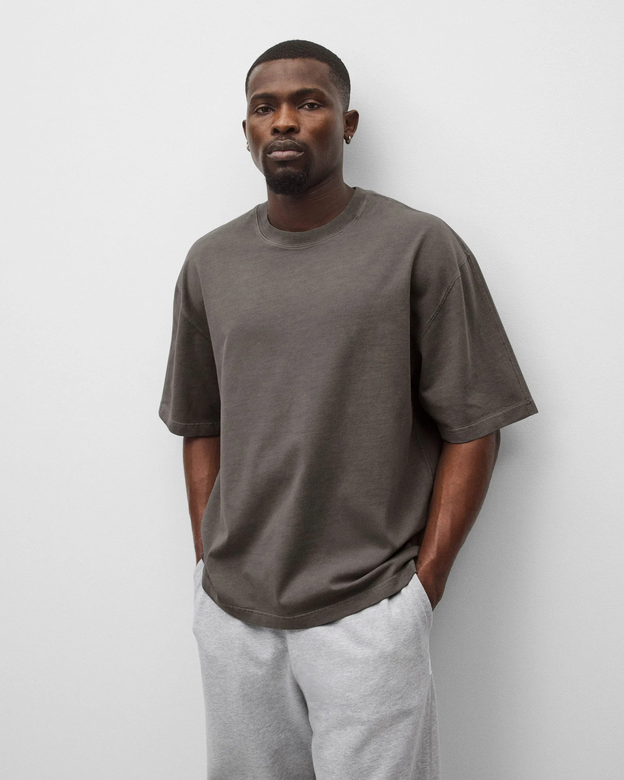 Midweight Jersey Fadeaway Relaxed T-Shirt - Image 2
