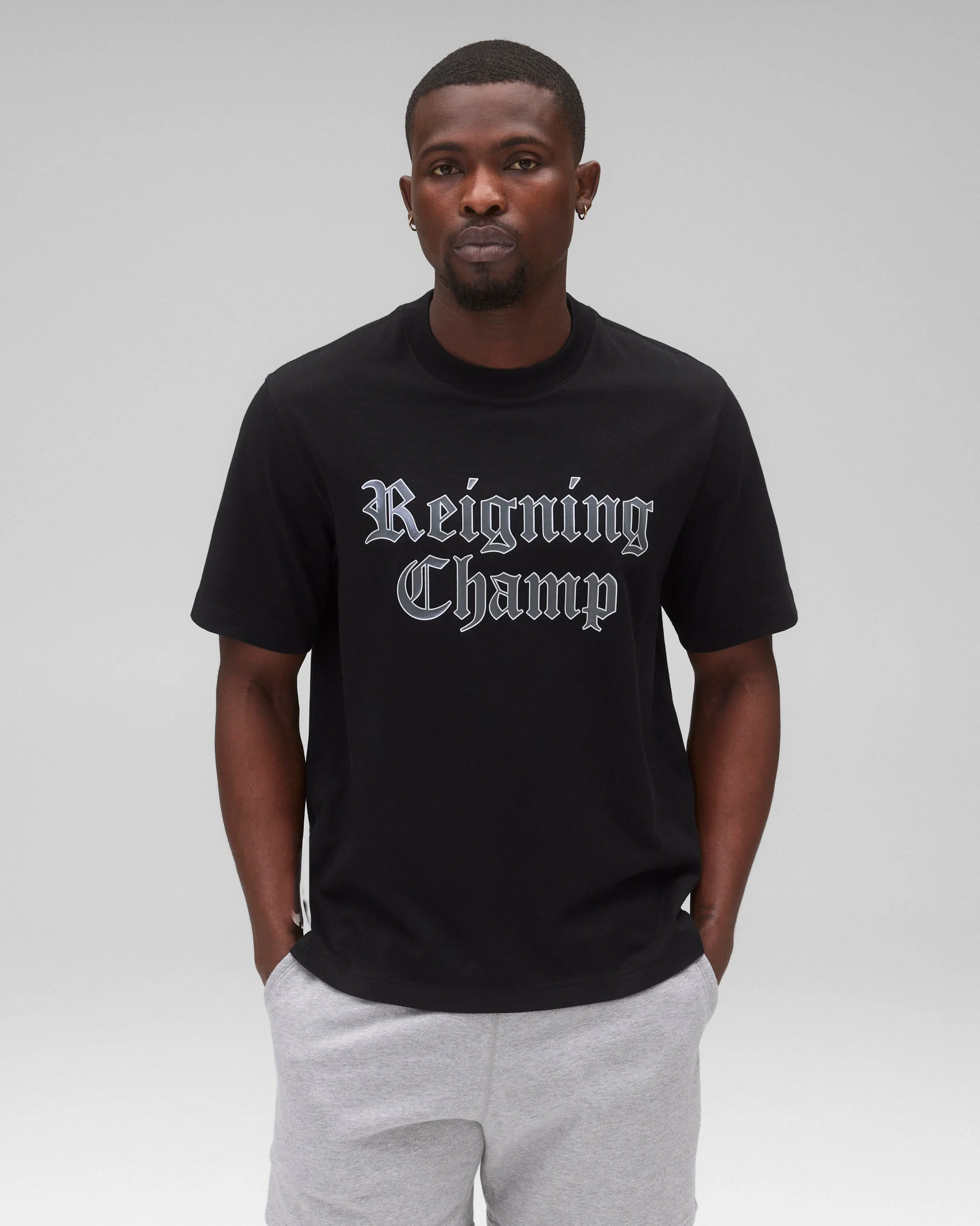 Midweight Jersey Old English OG T-Shirt - Image 2