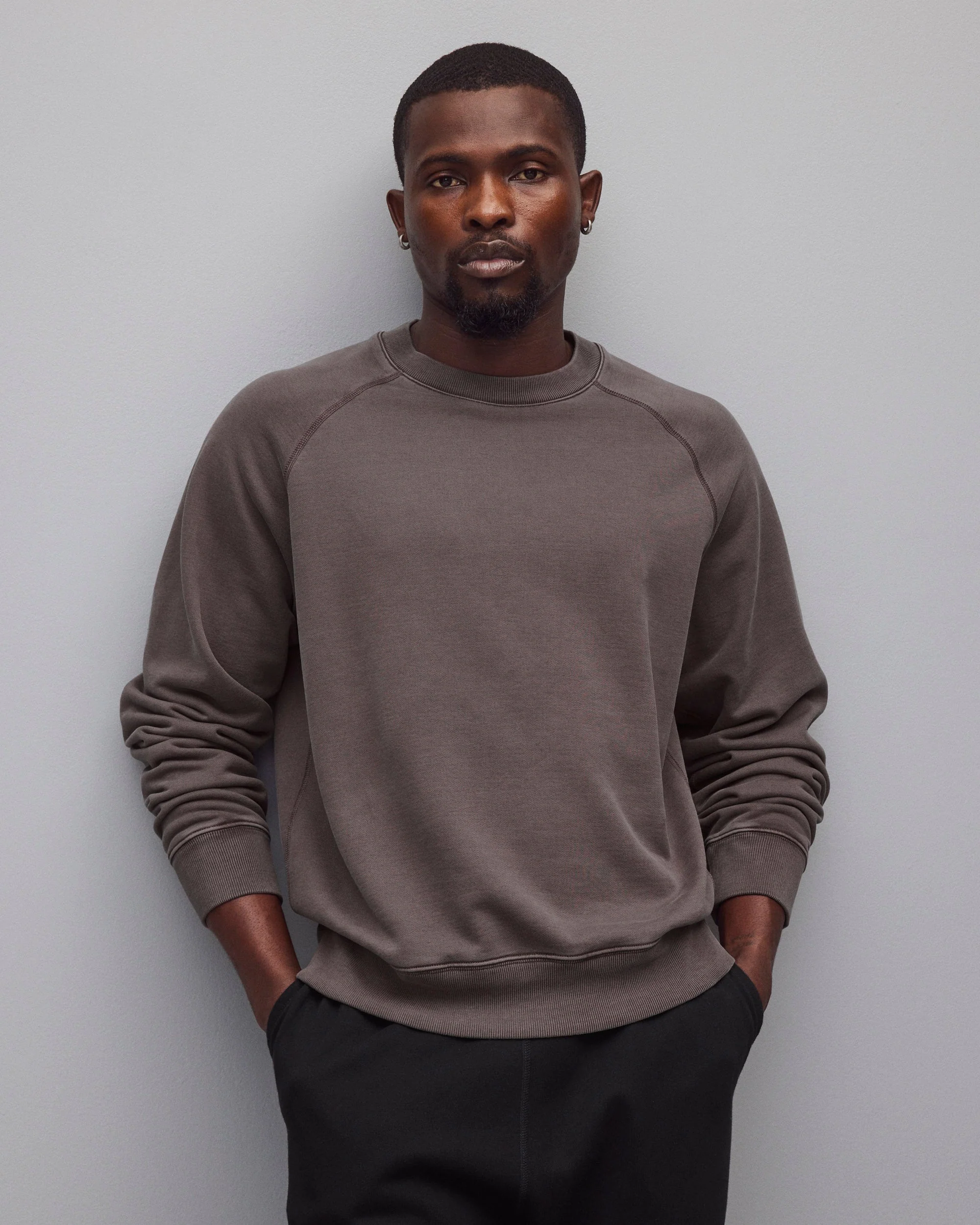 Midweight Terry Fadeaway Standard Crewneck - Image 2