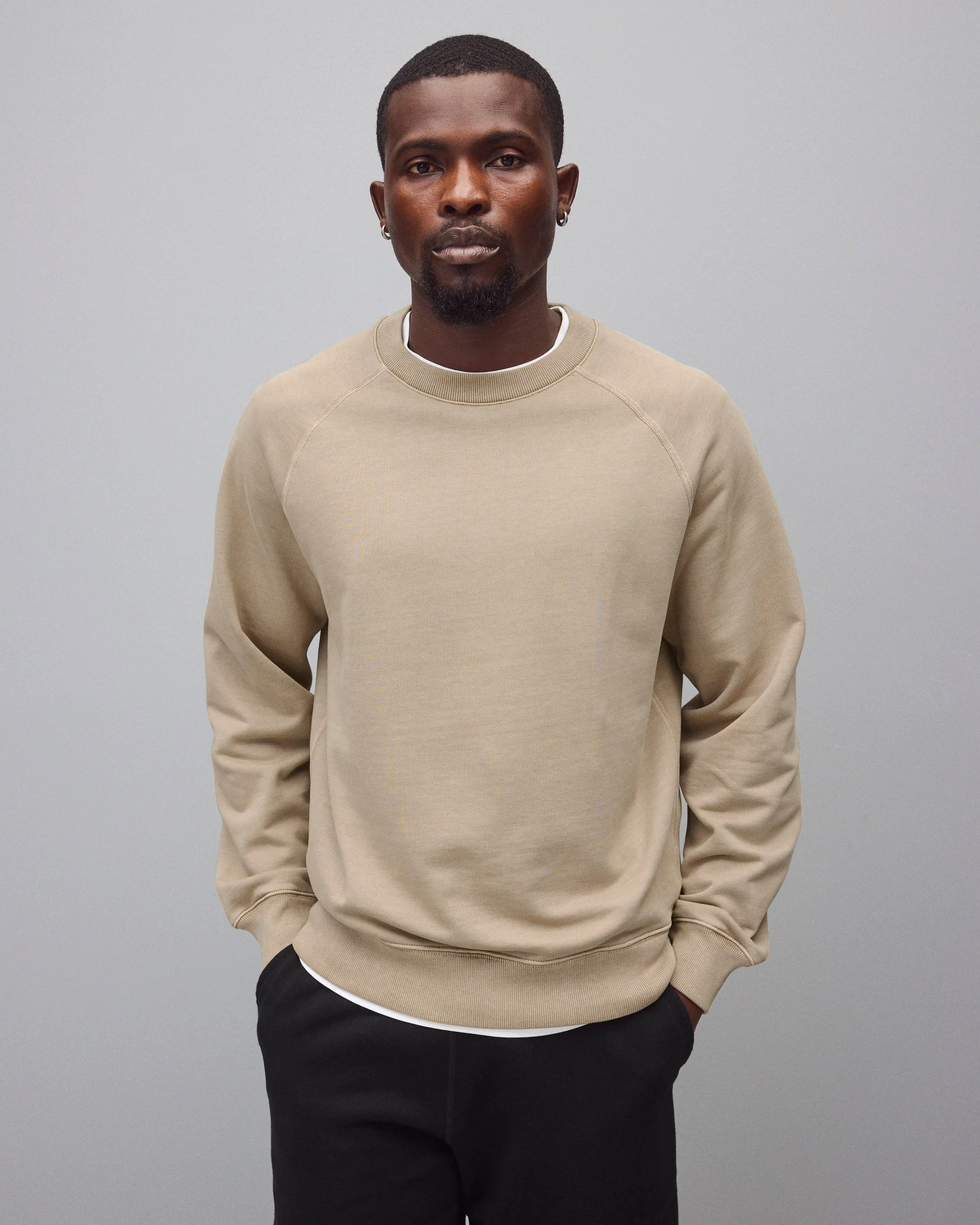 Midweight Terry Fadeaway Standard Crewneck - Image 2