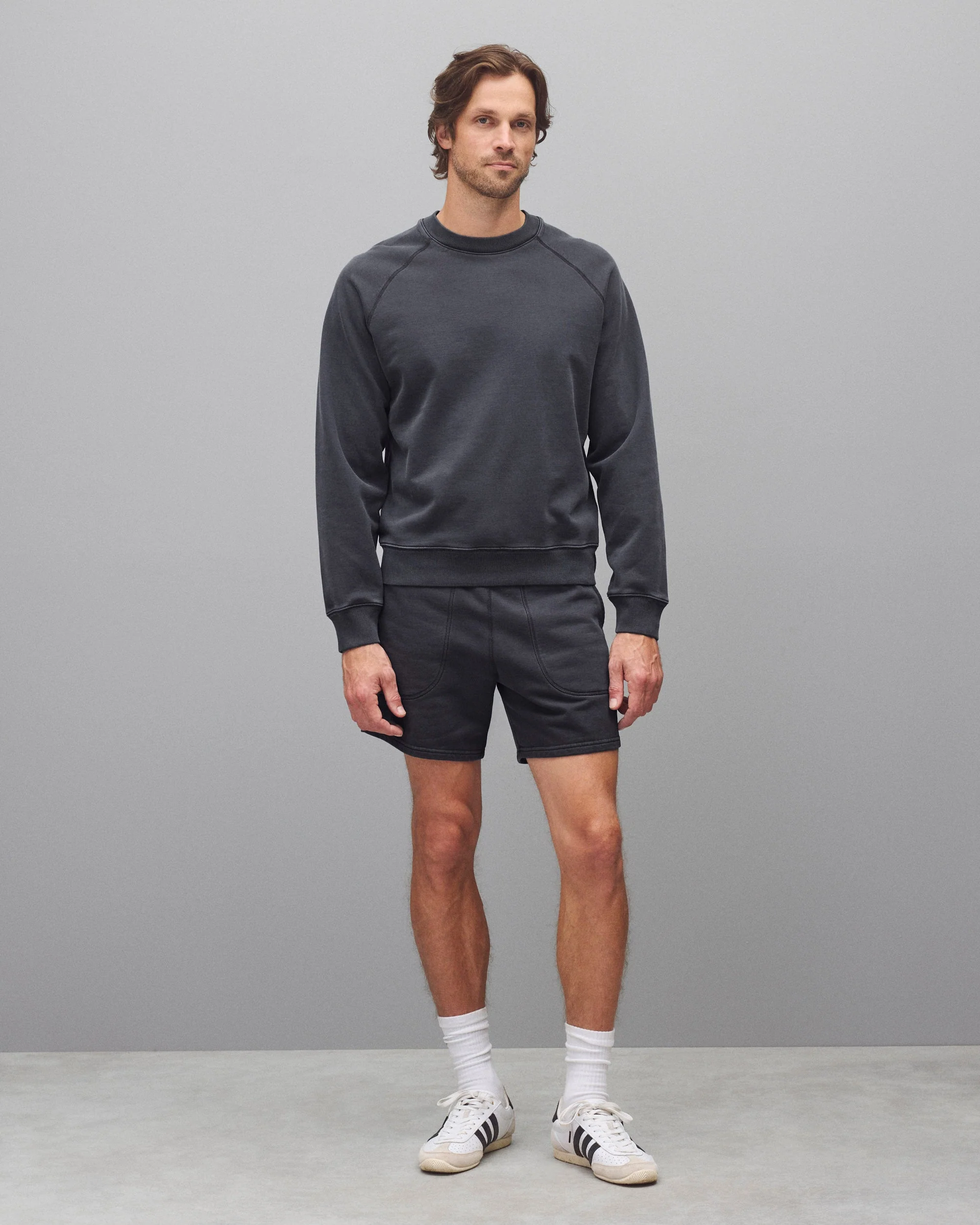 Midweight Terry Fadeaway Standard Sweatshort 6" - Image 2