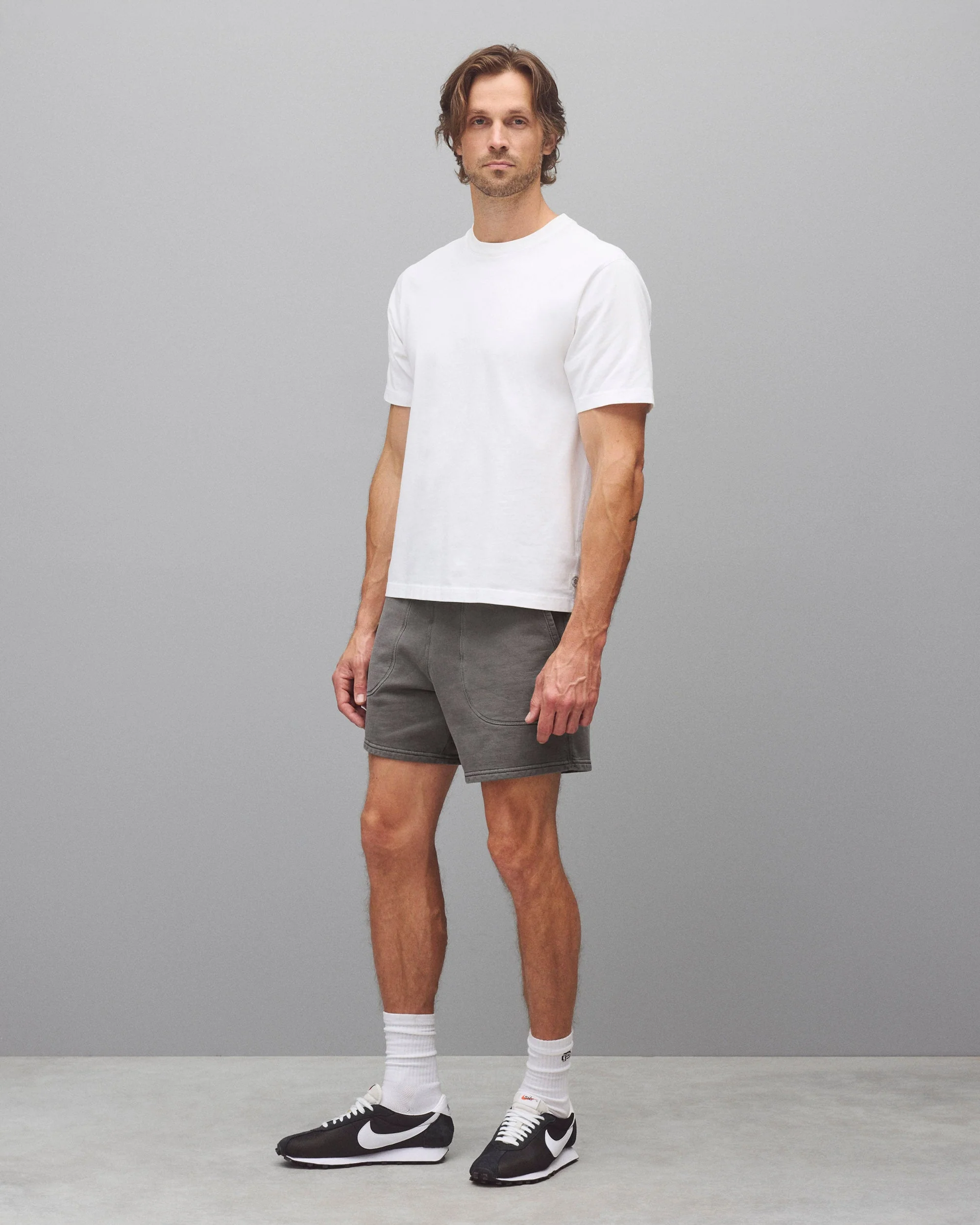 Midweight Terry Fadeaway Standard Sweatshort 6" - Image 2