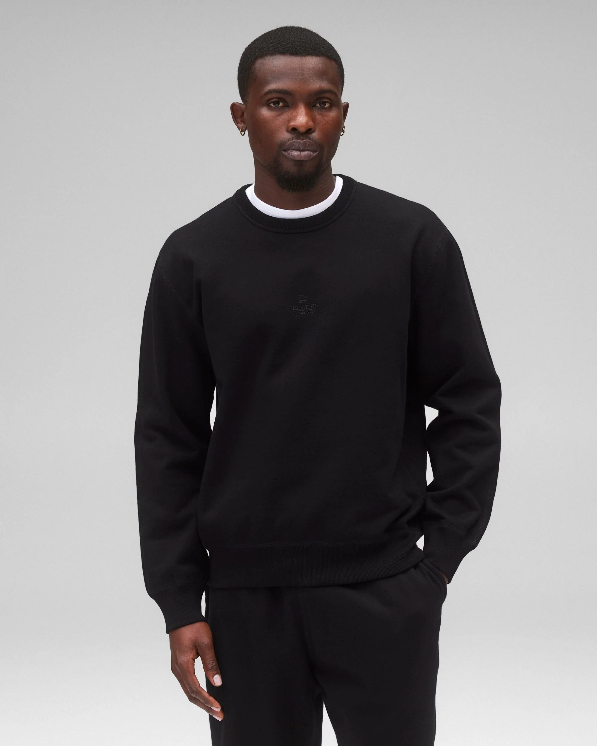 Midweight Terry Lockup Standard Crewneck - Image 2