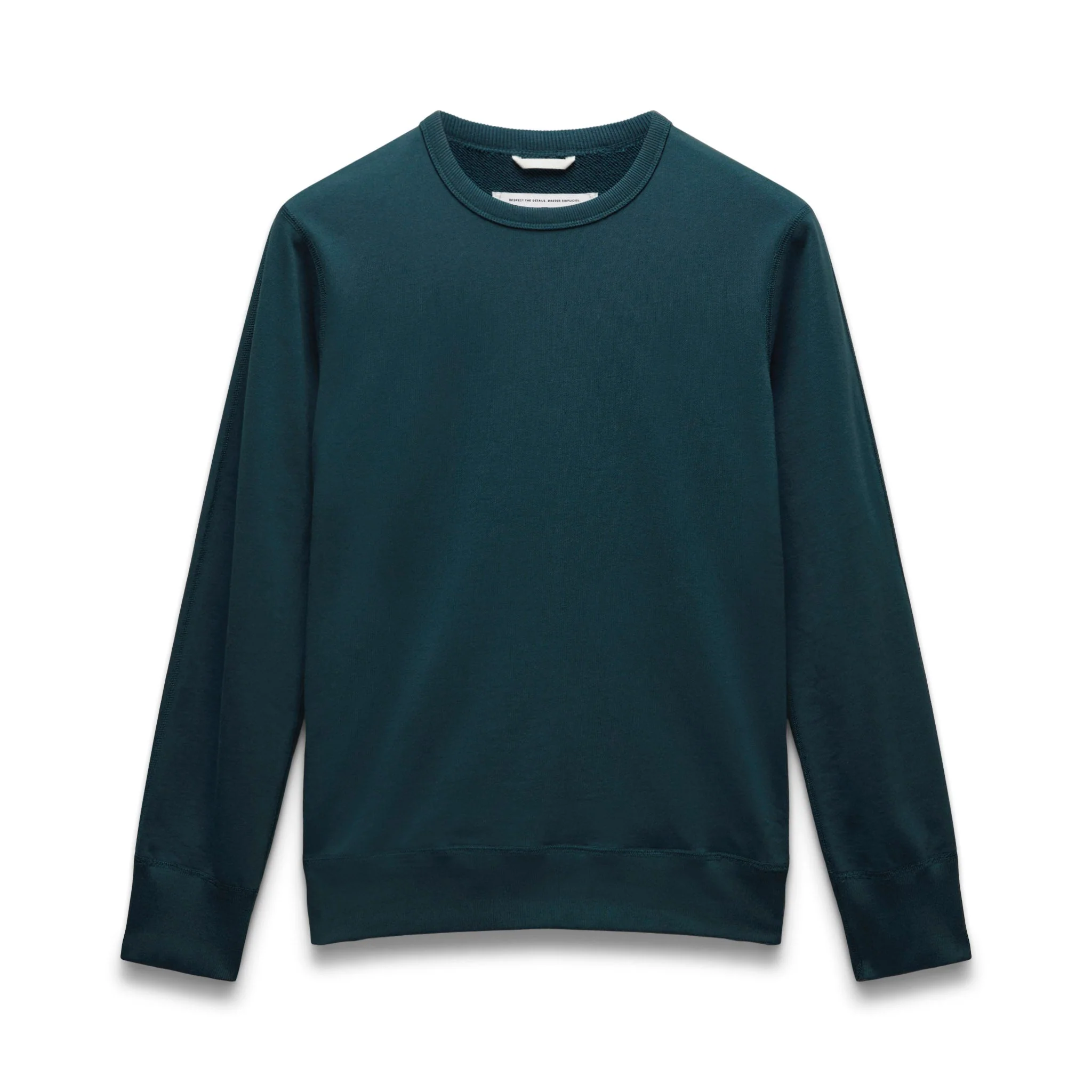 Midweight Terry Slim Crewneck