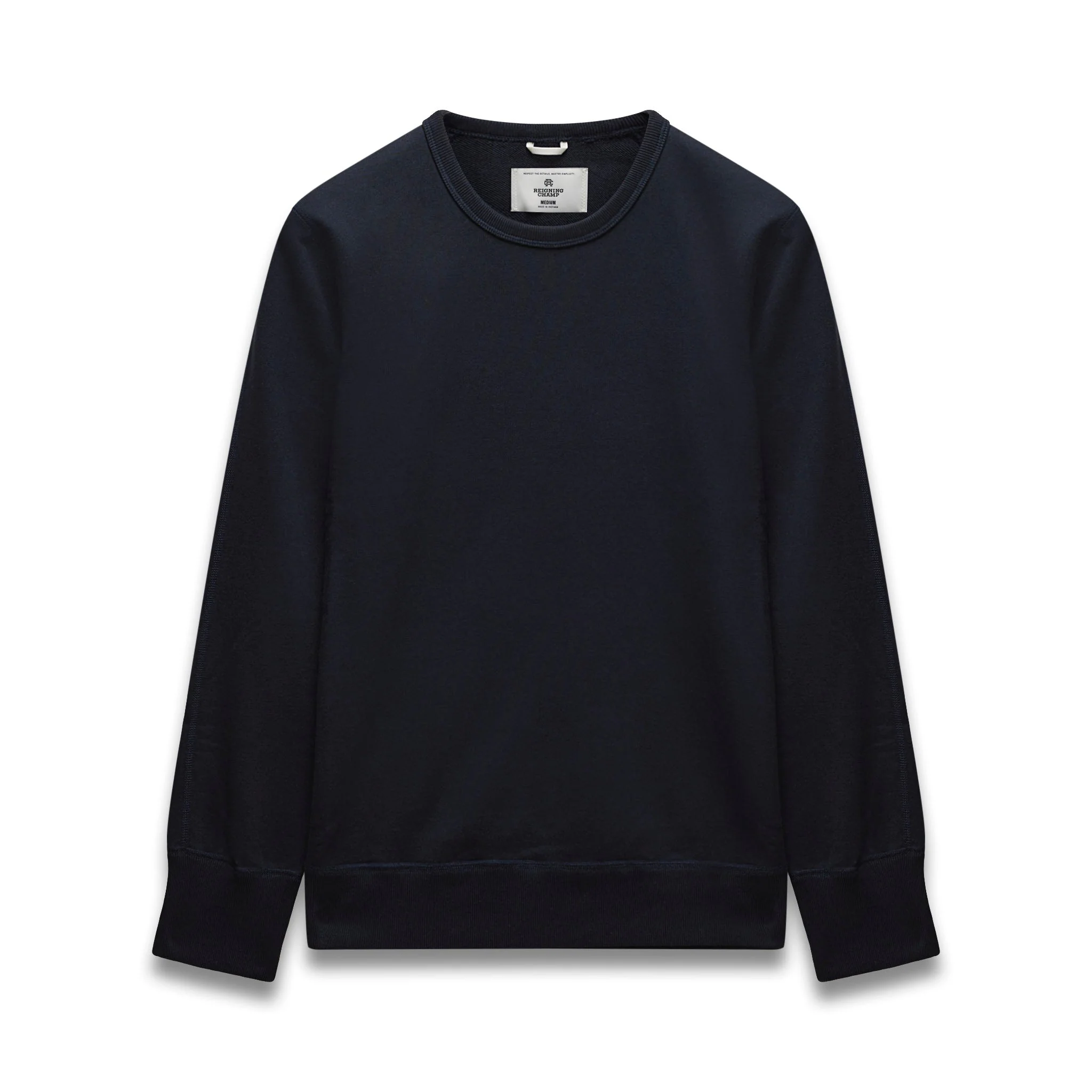 Midweight Terry Slim Crewneck