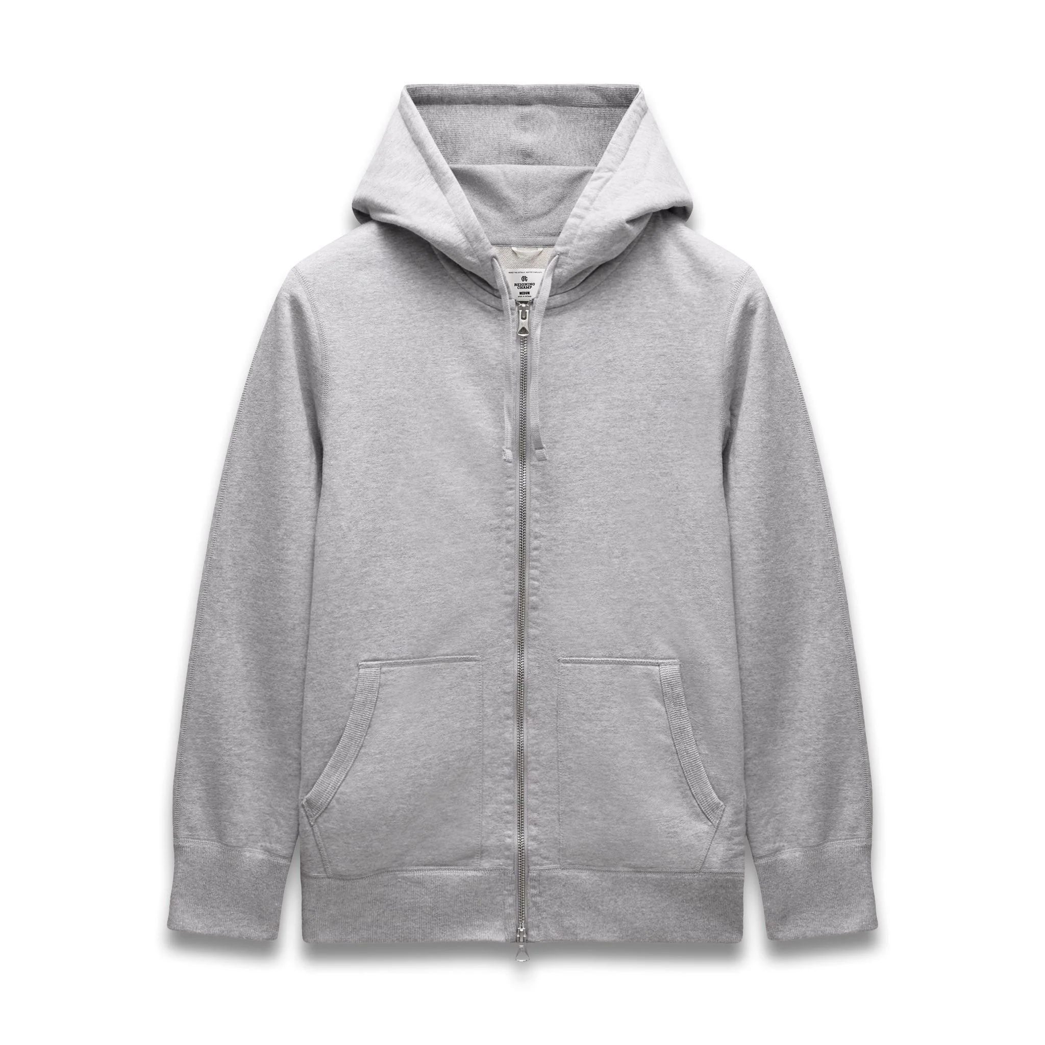 Midweight Terry Slim Zip Hoodie
