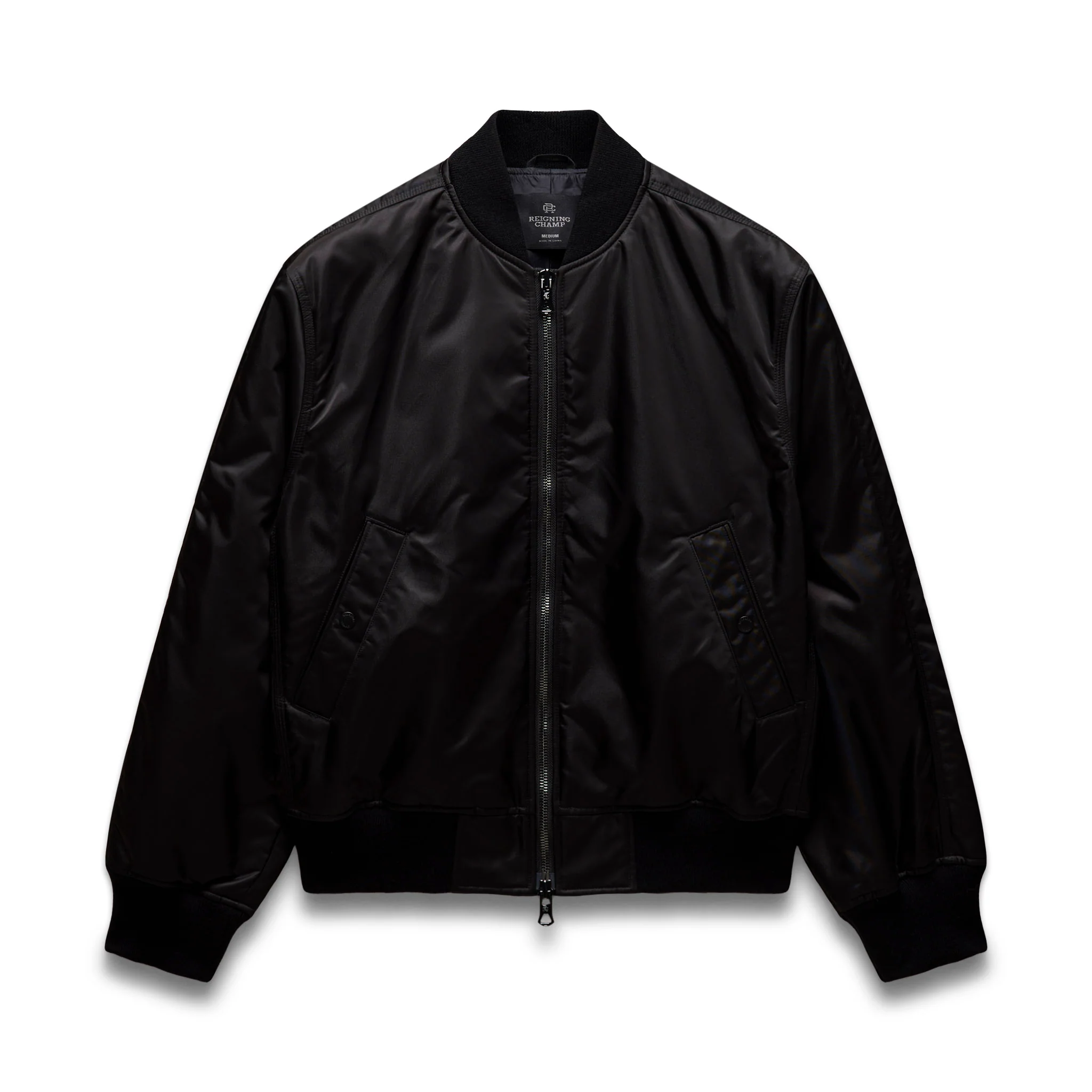 Nylon Twill Crew Jacket