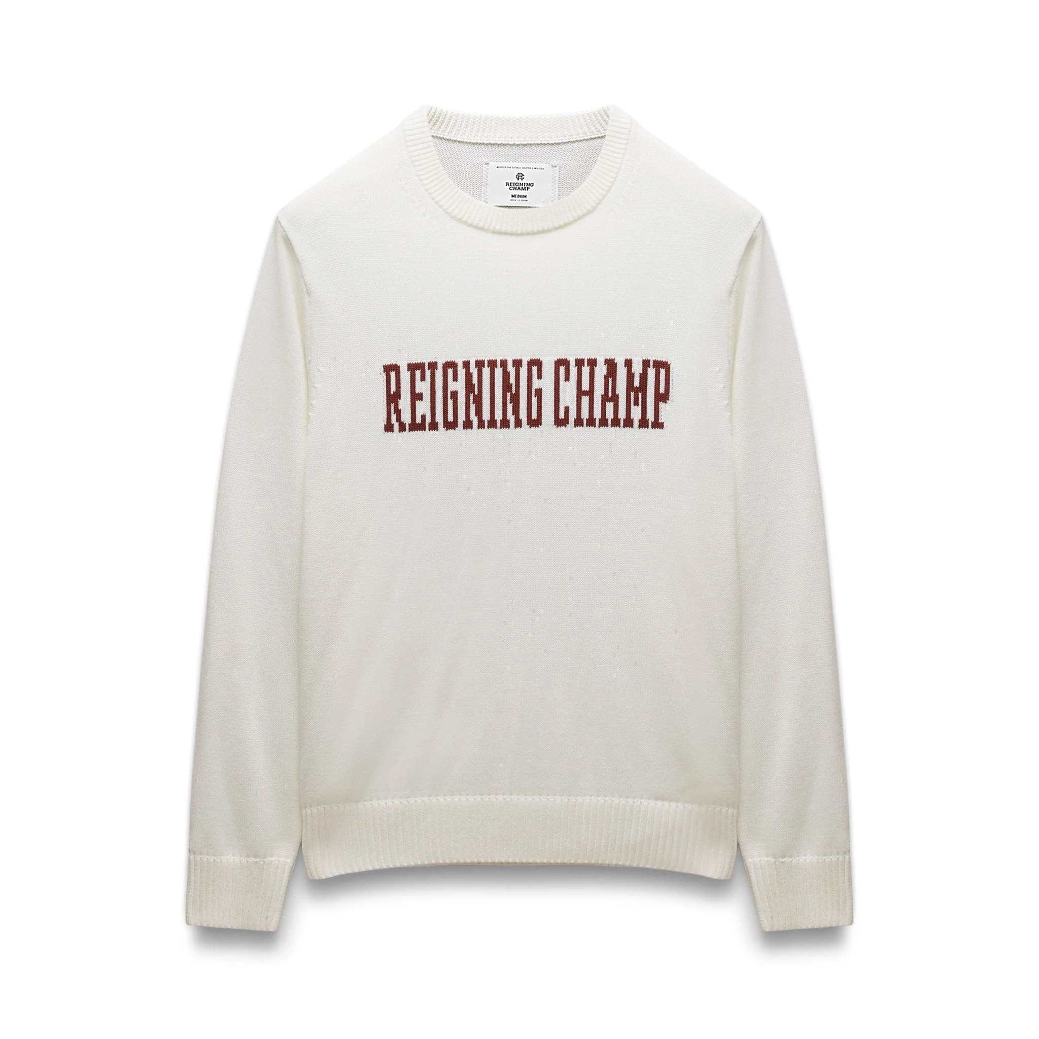 Supima Knit Collegiate Crewneck
